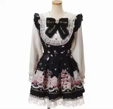 새상품 LIZLISA ManyHearts Afternoontea 패턴 셋업