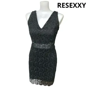 새상품 미사용 RESEXXY 슬리브리스 무릎 기장 원피스