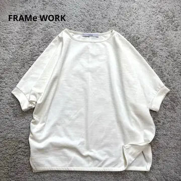 프레임워크 FRAMe WORK 돌먼 코쿤 티셔츠 풀오버