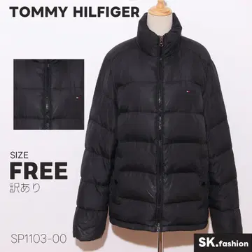 하자품 TOMMY HILFIGER 아우터 스탠드 카라 퀼팅 구조