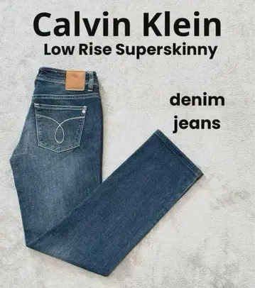 [ 새상품급 ] Calvin Klein 캘빈클라인 데님 청바지 팬츠