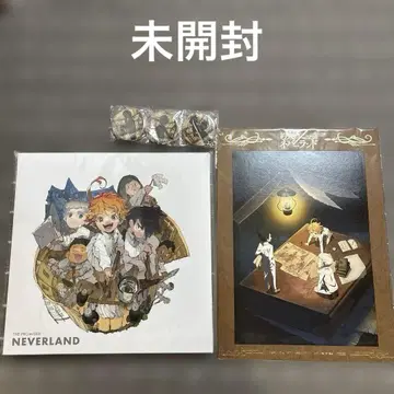 약속의 네버랜드 캔뱃지와 아트보드 등