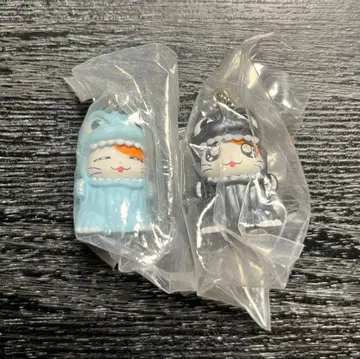 하무타로 고지하무군 스윙 키링 블랙 레어 2개 세트