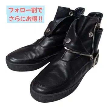 y2k 00s boots grunge White Flags 25.5 한국