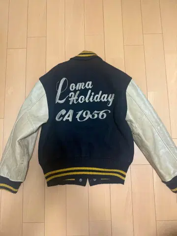 60s 체인 스티치 바시티 자켓 made in USA