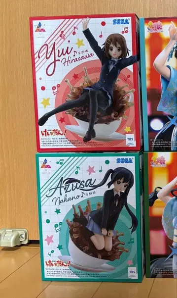 케이온! 히라사와 유이 나카노 아즈사 피규어