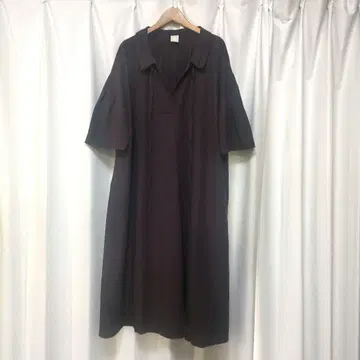 BASCO 네스트로브 리오셀 린넨 스키퍼 원피스