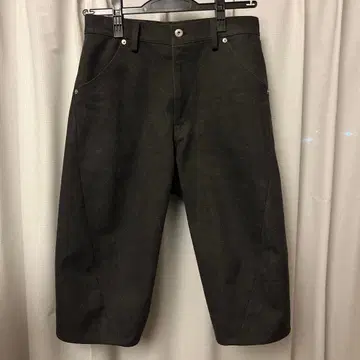 syuman. 26ss 3D Short Denim pants Omar