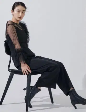 러그나무 문 올인원 팬츠 드레스