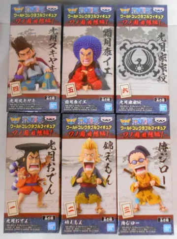 BANDAI SPIRITS WCF 원피스 와노쿠니 회상 1 전 6종 세트