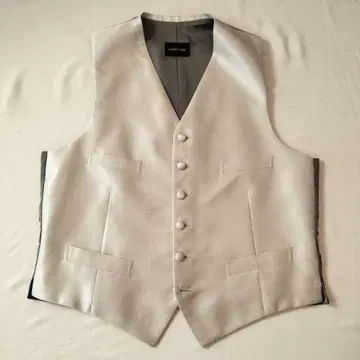 CERRUTI 실크 포멀 베스트 결혼식 파티 턱시도