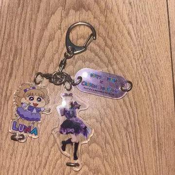 FRUITSZIPPER 나카가와 루카 3단 아크릴 키링 짱구는 못말려