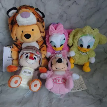 Disney 십이지신 봉제 인형 키링 & 봉제 인형 세트