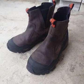 MERRELL 사이드 고어 부츠 브라운 UK7.5 ( 26.0~26.5cm )