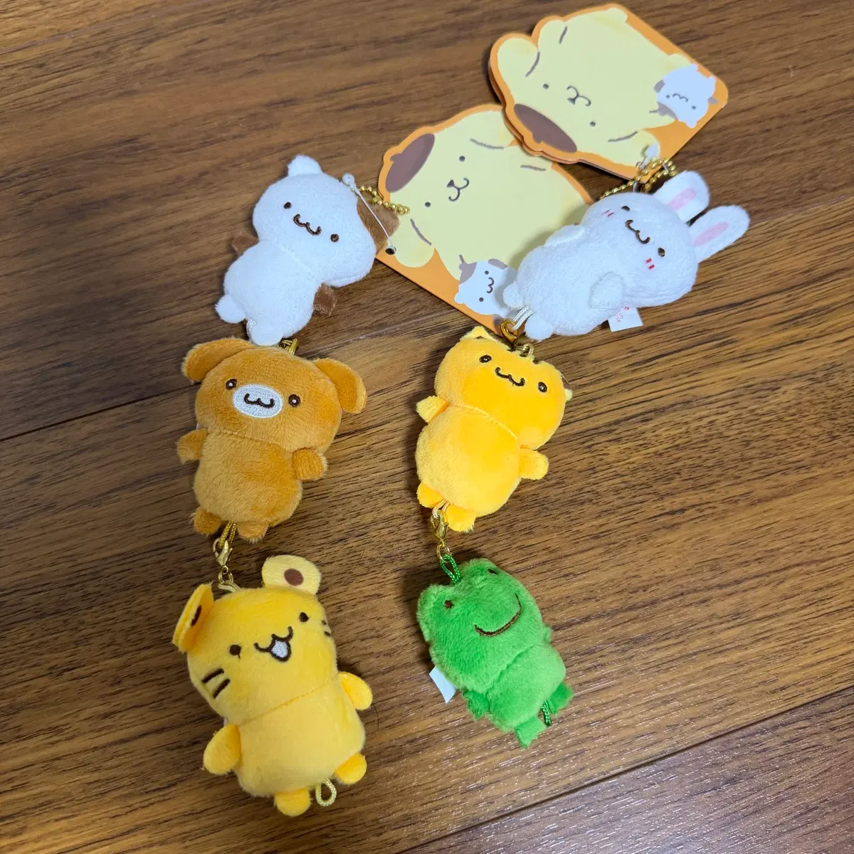 폼폼푸린 프렌즈 팀푸딩 줄줄이