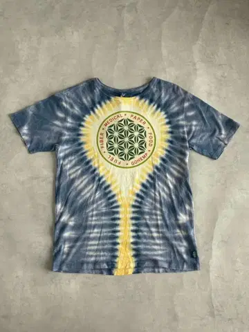 [ 미사용 새상품 ] GOHEMP x DEAD DYE HEADS S/SL TEE