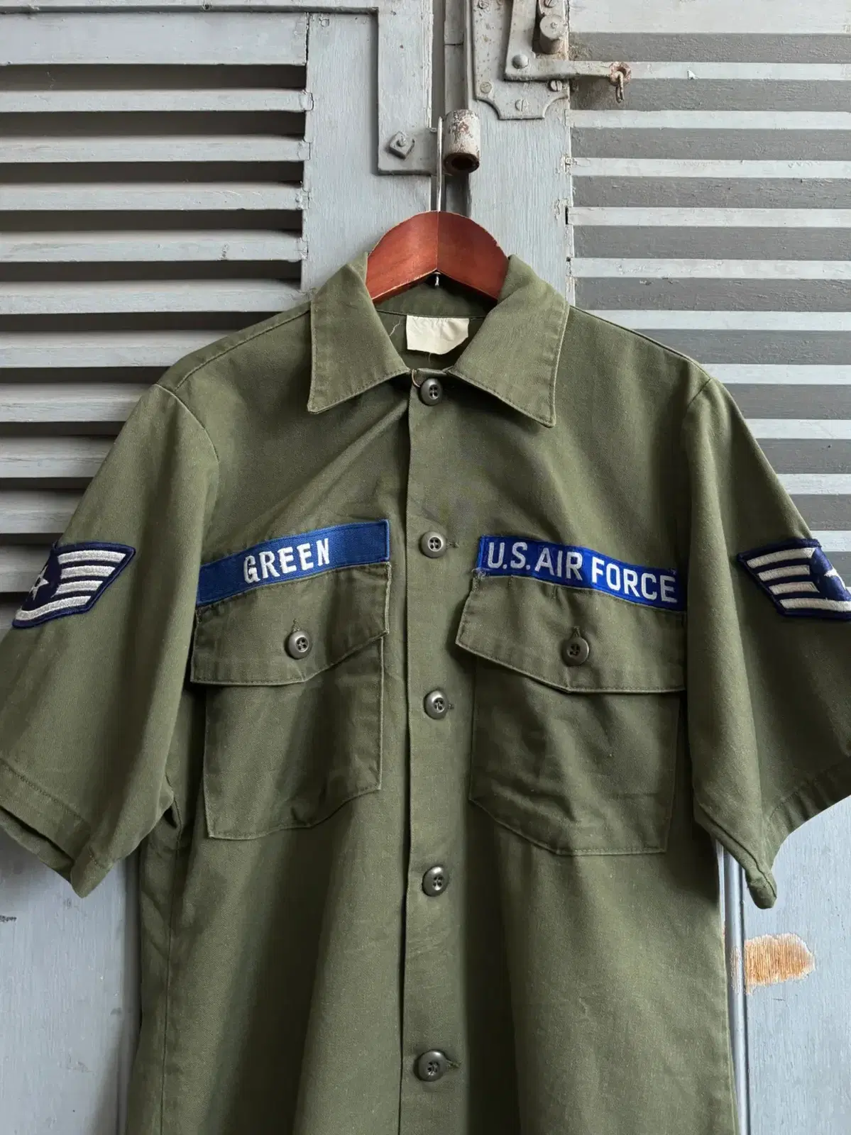 [S]오리지널 U.S AIR FORCE 미 공군 OG-507 셔츠