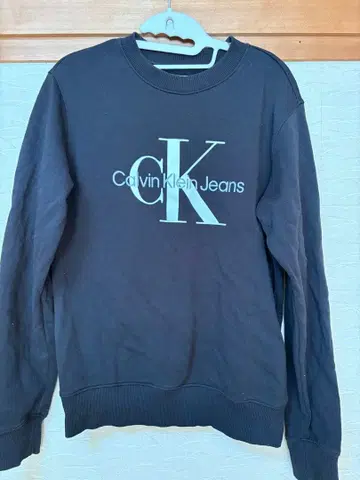 Calvin Klein Jeans 맨투맨 블랙 S