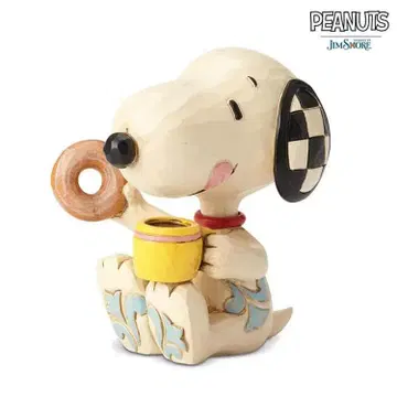 스누피 도넛 & 커피 미니 피규어 짐쇼어 enesco
