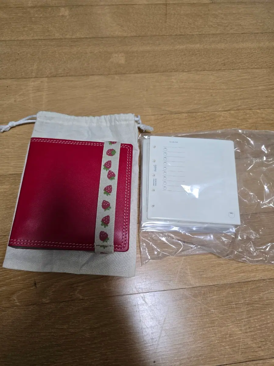 다크진 A8스퀘어 바인더+파슬리상점 속지