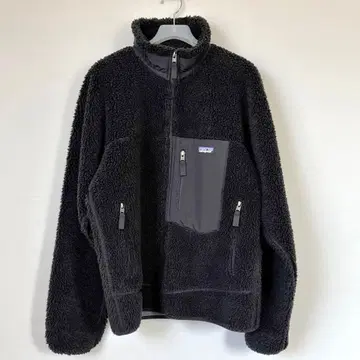Patagonia 클래식 레트로X 플리스 올 블랙 M