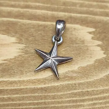 단종품 수만다크와 스타 펜던트 나뭇결 금 실버 925