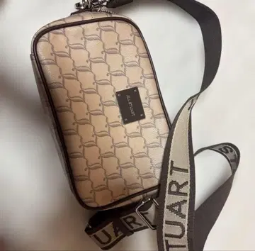 JILL STUART 로고 숄더백