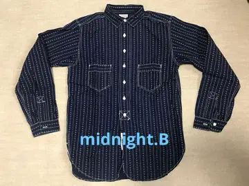 새상품급 리얼 맥코이 [더블 다이아몬드] 하트 워크 셔츠 size 14 S