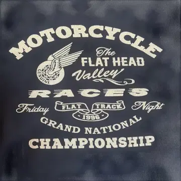 THE FLAT HEAD 써멀 긴팔 T셔츠 플라잉 휠 소매 로고