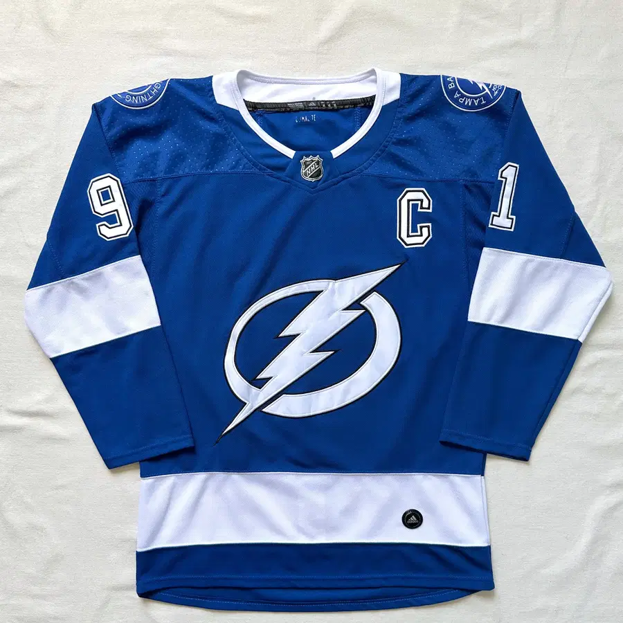 아디다스 NHL 탬파베이 라이트닝 스탬코스 하키 져지 46 (105)