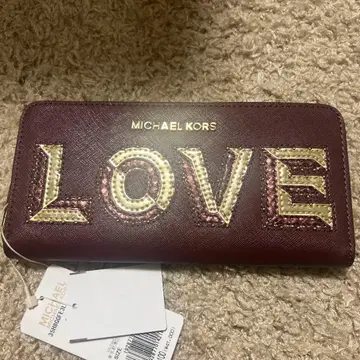MICHAEL KORS LOVE 장지갑 마이클코어스 미사용 새상품