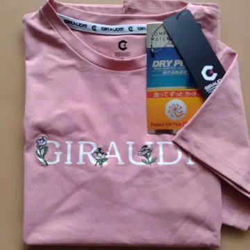 GIRAUDM 반팔 T셔츠 핑크 M 사이즈
