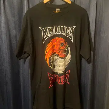 Metallica 밴드 T셔츠 XL size