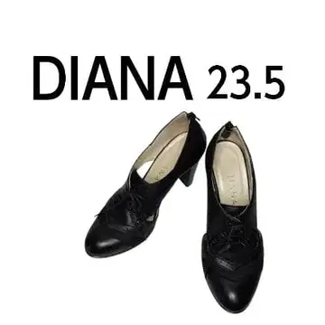 DIANA 블랙 펌프스 23.5