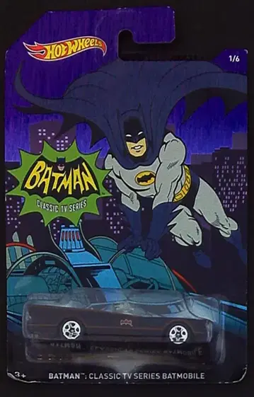 MATTEL HOTWHEEL BATMAN CLASSIC TV SERIES BATMOBILE