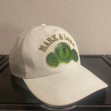 MARK & LONA 15주년 기념 메쉬 캡 화이트