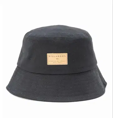 [ 새상품, 미사용, 택 포함 ] BILLABONG 여성용 버킷햇 블랙