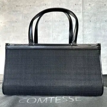 [ 새상품급 ] COMTESSE 크리스티아누 블랙 핸드백 정가 695,000엔