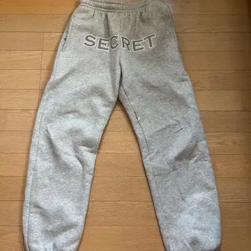 SECRET 스웨트 팬츠 그레이 S