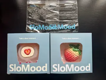 SloMood 슬로우무드 스퀴즈 2종 세트 딸기 딸기모찌