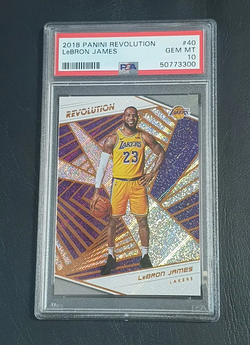 2018-19 레볼루션 르브론 제임스 PSA 10 Panini Revolution LeBron James Lakers RC nba