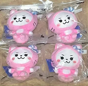 WDZY ITZY 유나 CABBIT 봉제 인형 키링 묶음 판매