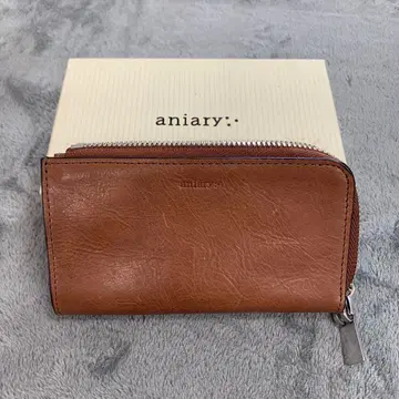 aniary/아니아리 동전 지갑 코인 케이스 브라운