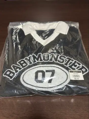 BABYMONSTER 07 롱 슬리브 셔츠 (L) 블랙