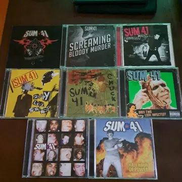 SUM 41 8매 Set