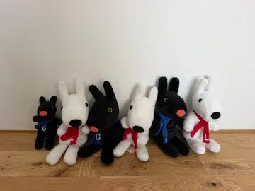 리사와 가스파르 봉제 인형 6체 세트 키체인 리사가스