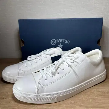 CONVERSE ALL STAR 가죽 스니커즈 화이트