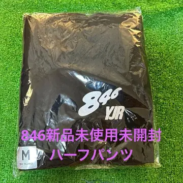 846 YAJIRO 하프 팬츠 블랙 M 사이즈