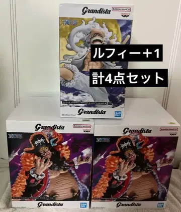 원피스 Grandista 피규어 4개 세트 묶음 판매