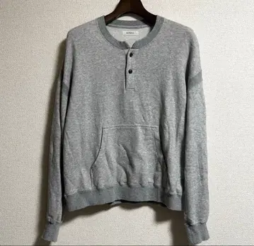 MATSUFUJI Henry Neck Sweat Shirt 맨투맨